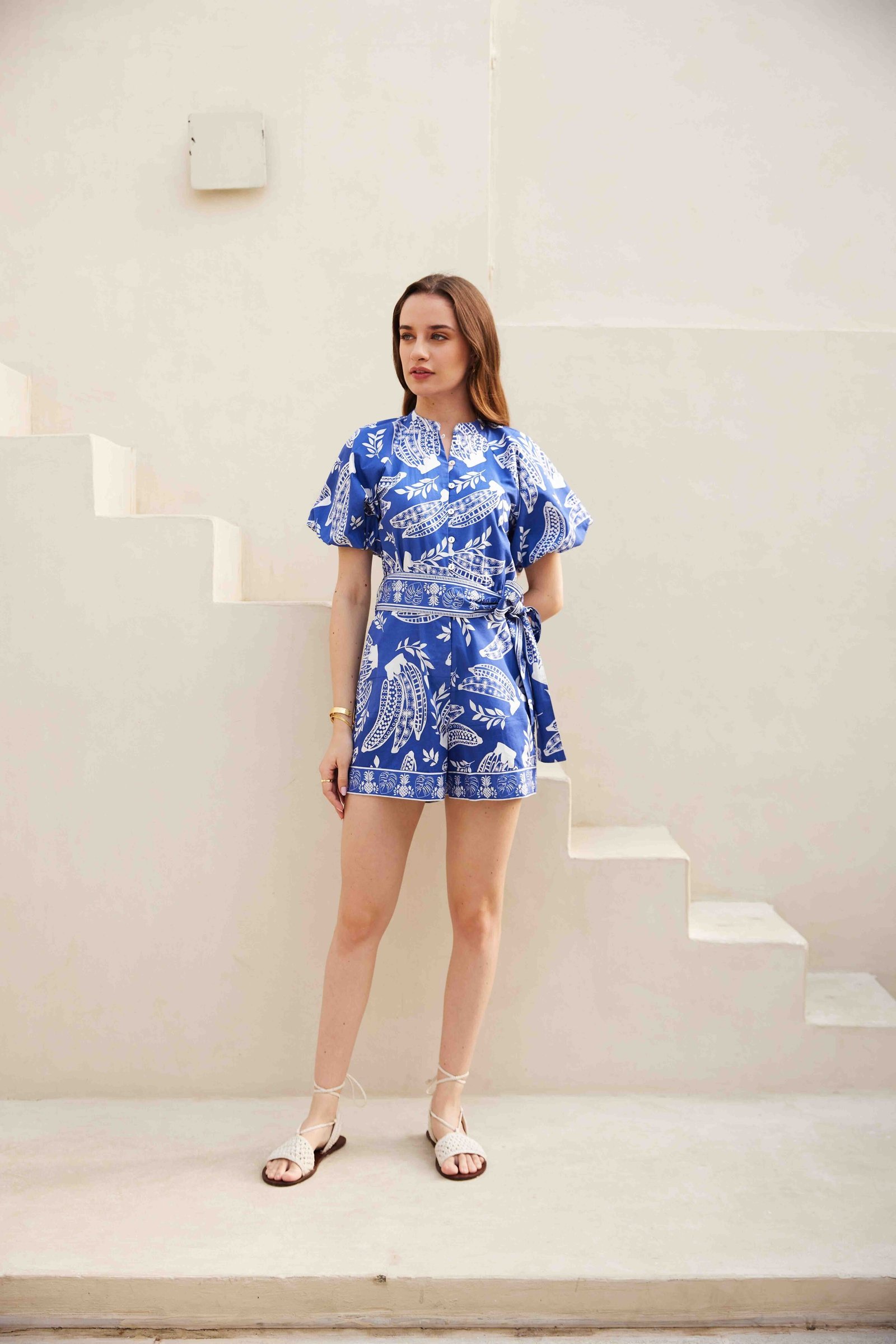 Seoul Printed Playsuit