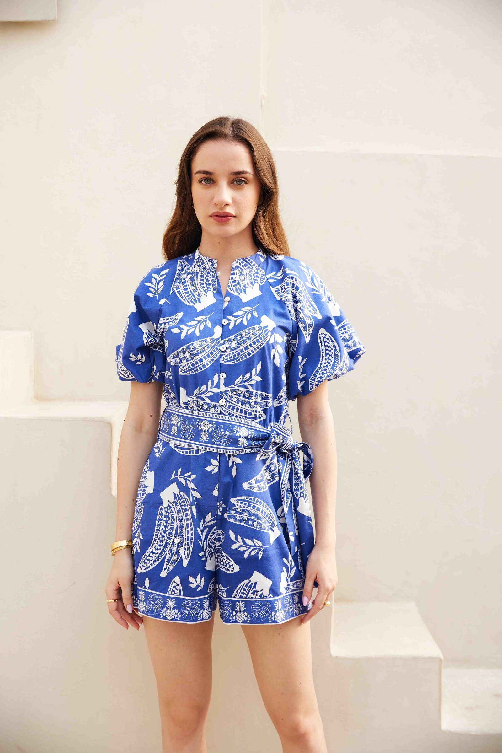 Seoul Printed Playsuit